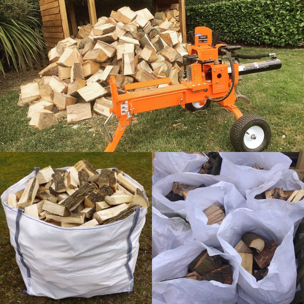Seasoned log supply and delivery around Essex